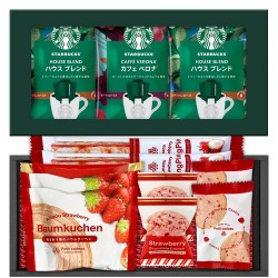 スターバックスコーヒー＆あまおうバウムスイーツセレクト